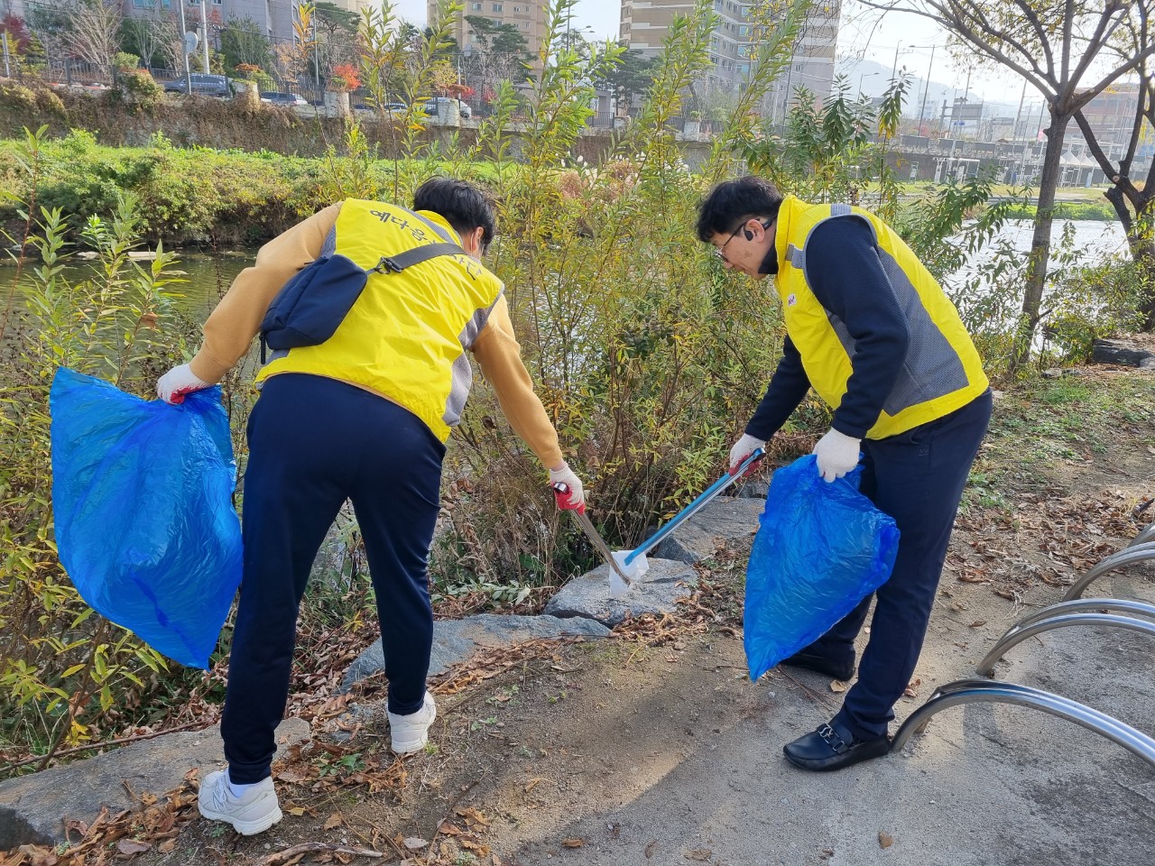 광주천 플로깅 활동(본사)