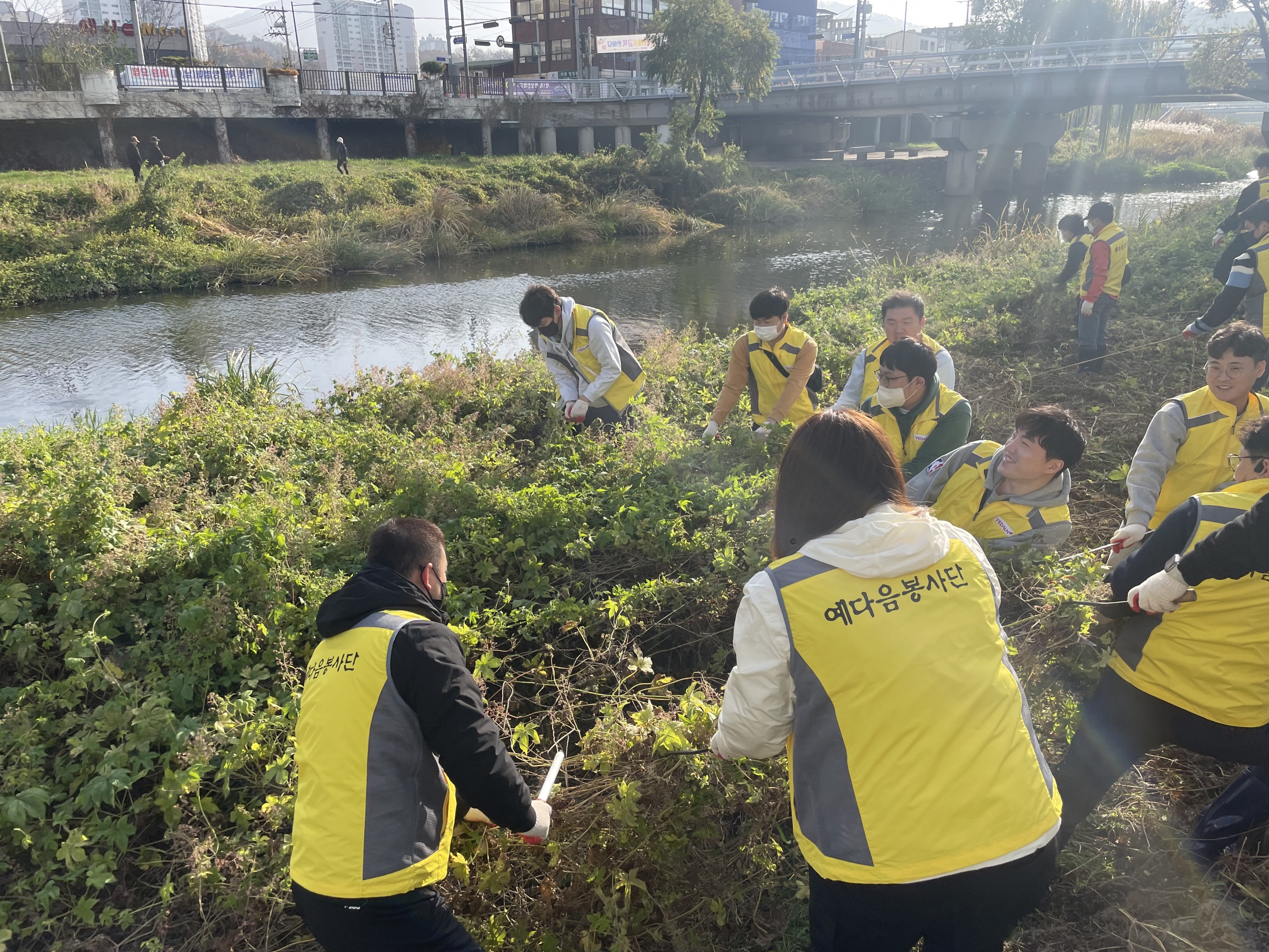 광주천 플로깅 활동(본사)